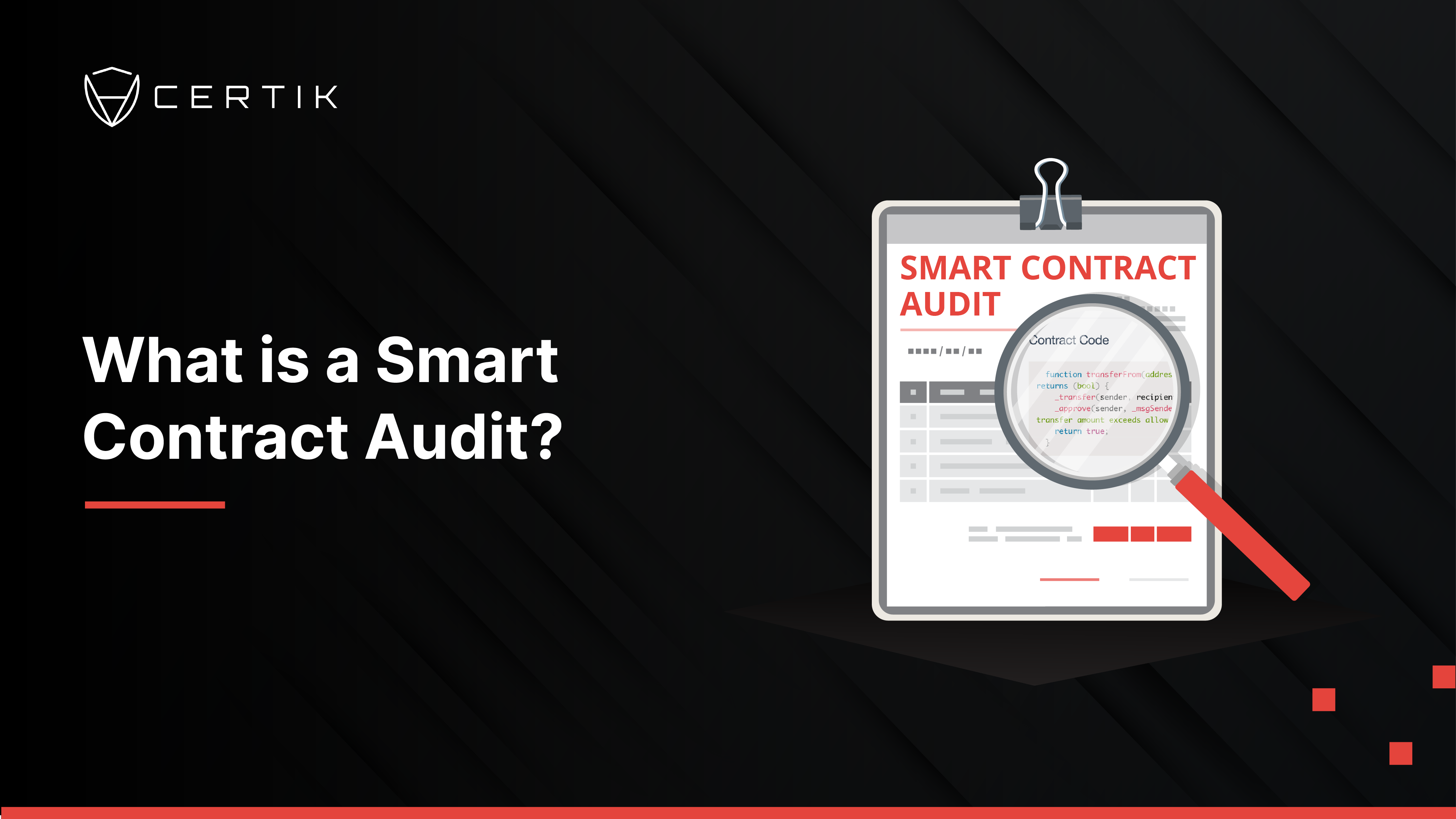 smart contract audit KYC blockchain
