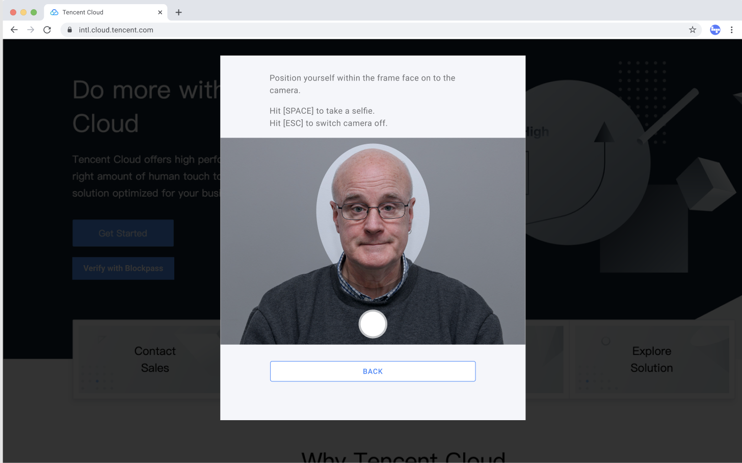 Blockpass On-Chain KYC dashboard